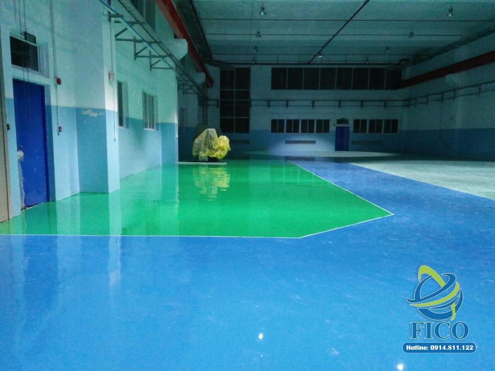 Sơn nền nhà xưởng tại Tây Ninh