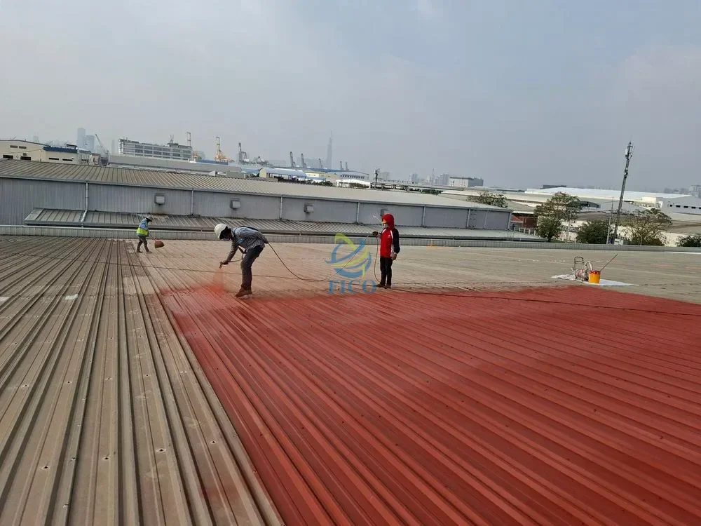 Thi công sơn mái tôn nhà xưởng tại Bình Định