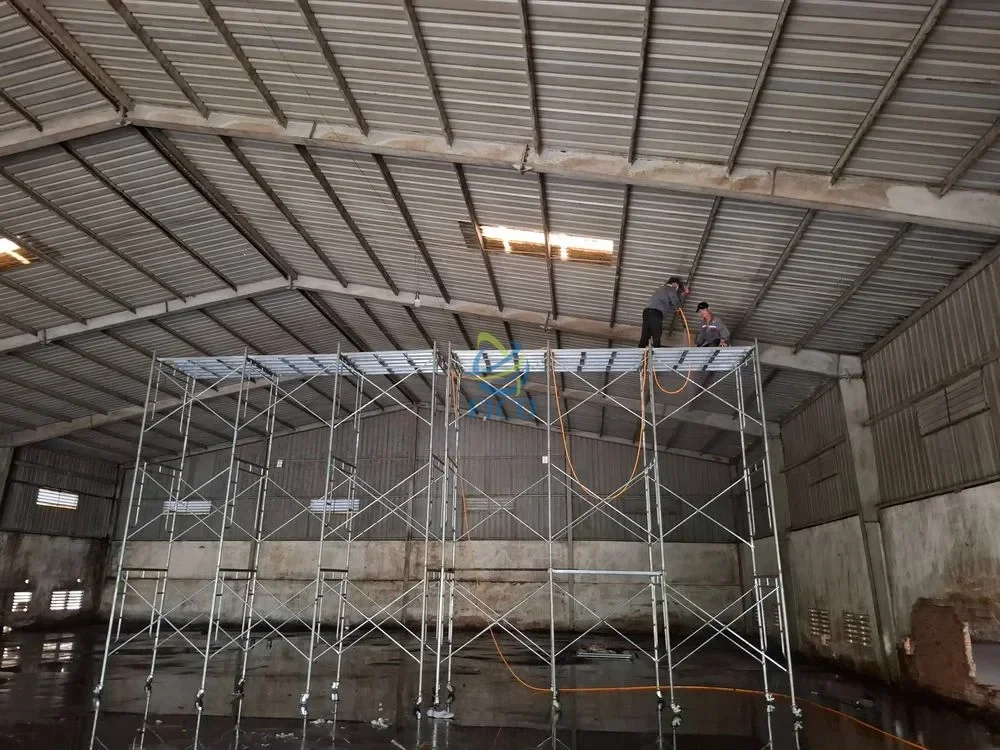 Thi công sơn mái tôn nhà xưởng tại Kiên Giang