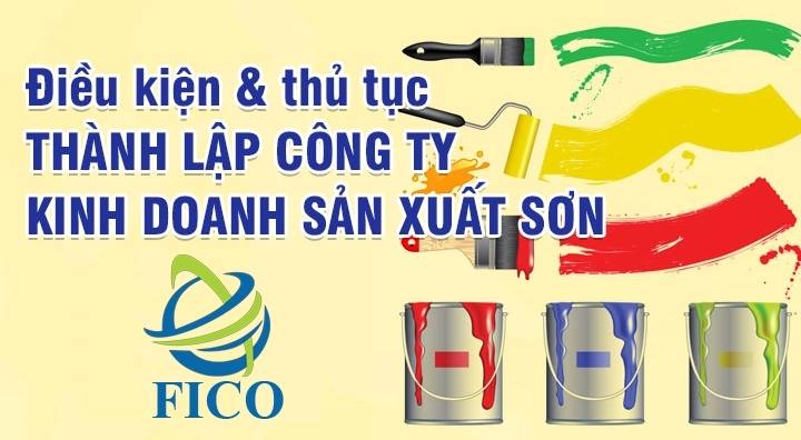 Quy định pháp luật về sản xuất kinh doanh sơn