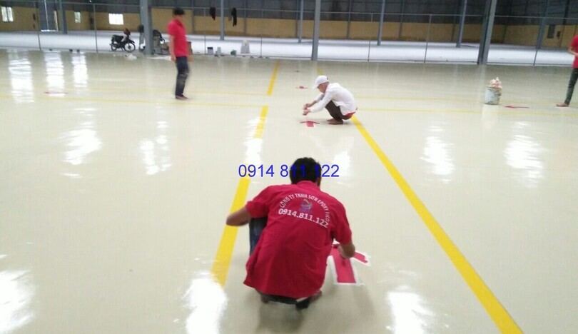 Quy trình thi công sơn Epoxy