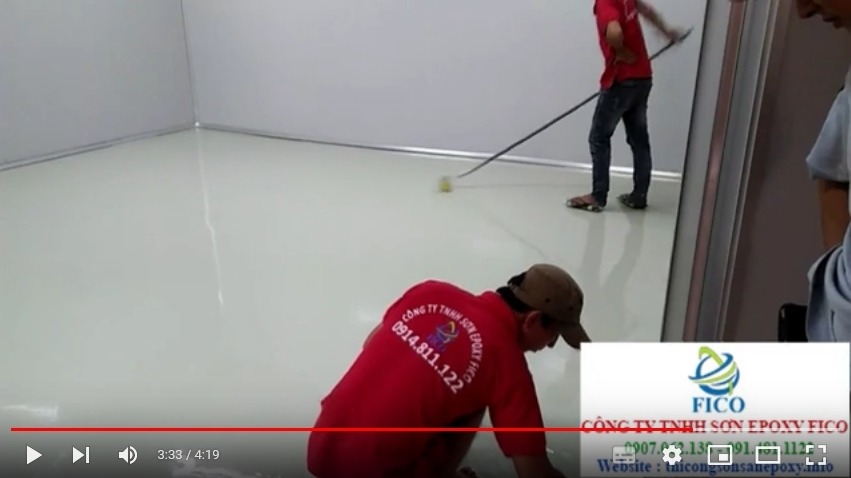Sơn Epoxy phòng sạch nhà máy sản xuất thiết bị y tế