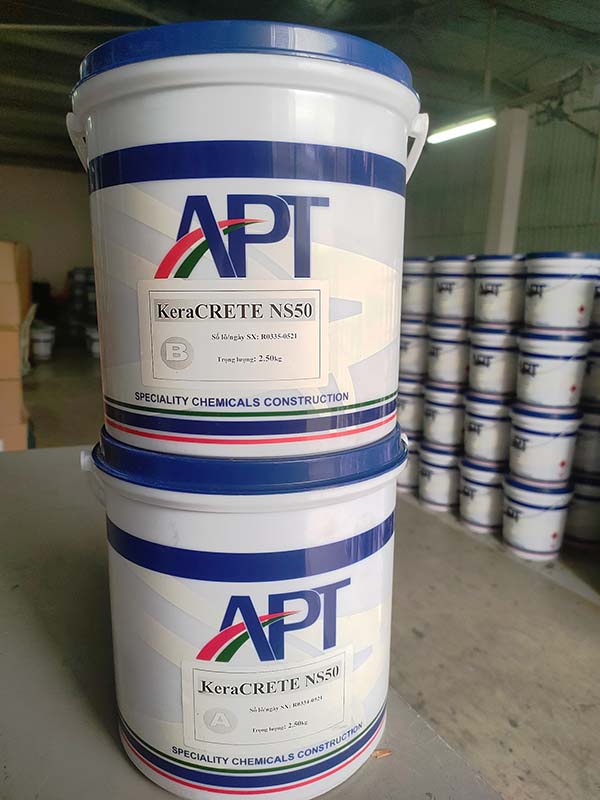 Sơn bả vá sàn Keracrete NS50.