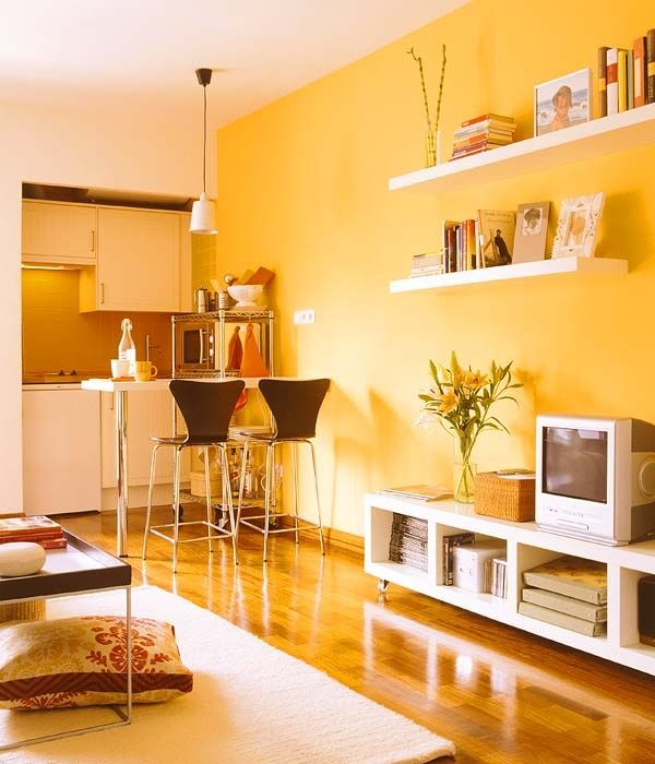 Màu sơn nhà đẹp - Màu sơn vàng