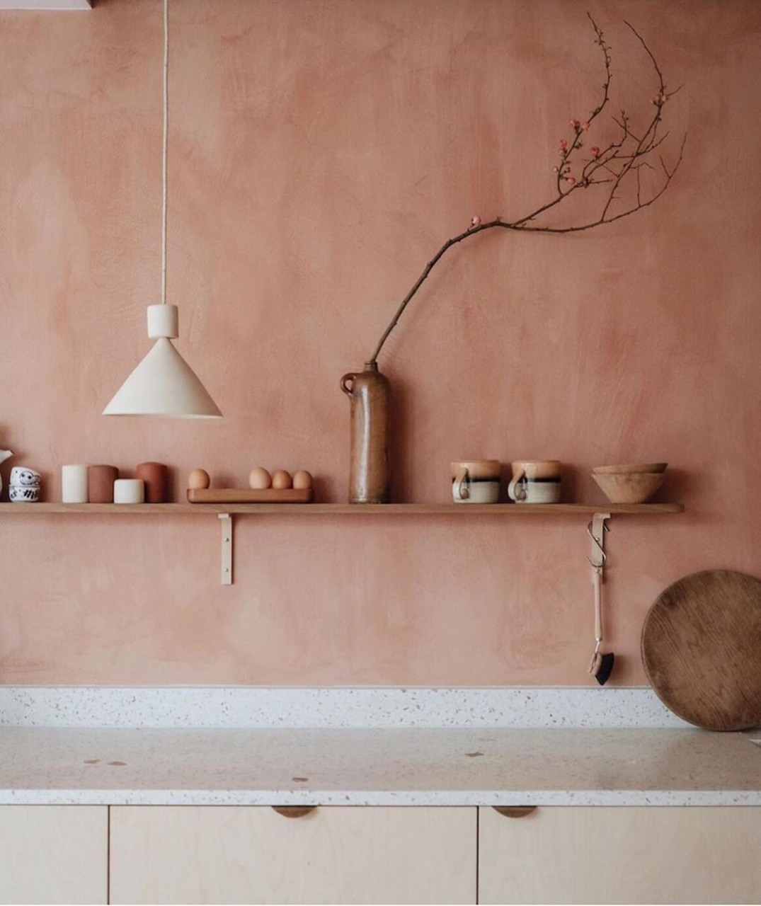 Màu sơn nhà đẹp - Màu hồng Pastel