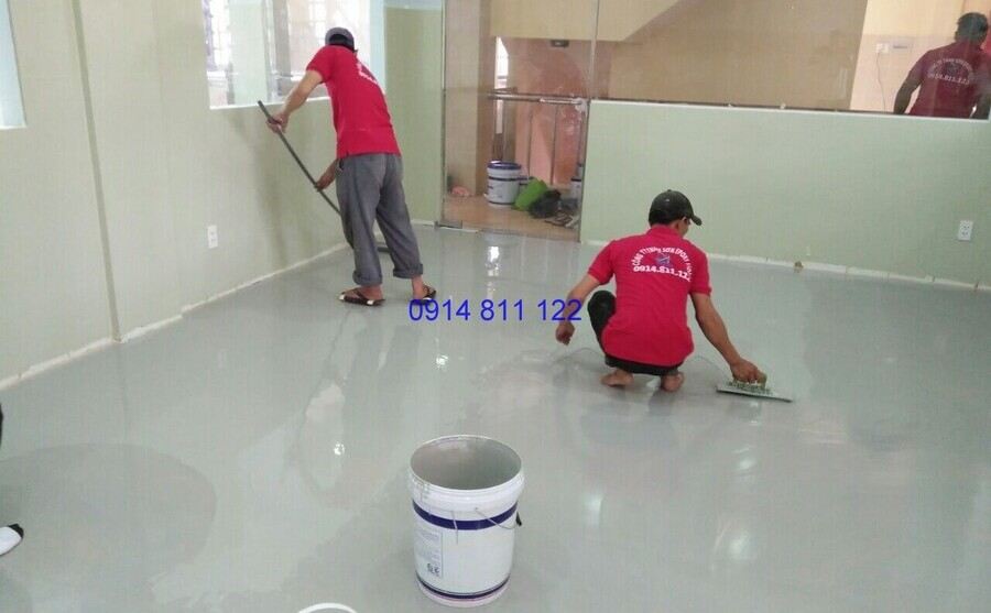 FICO thi công sơn Epoxy