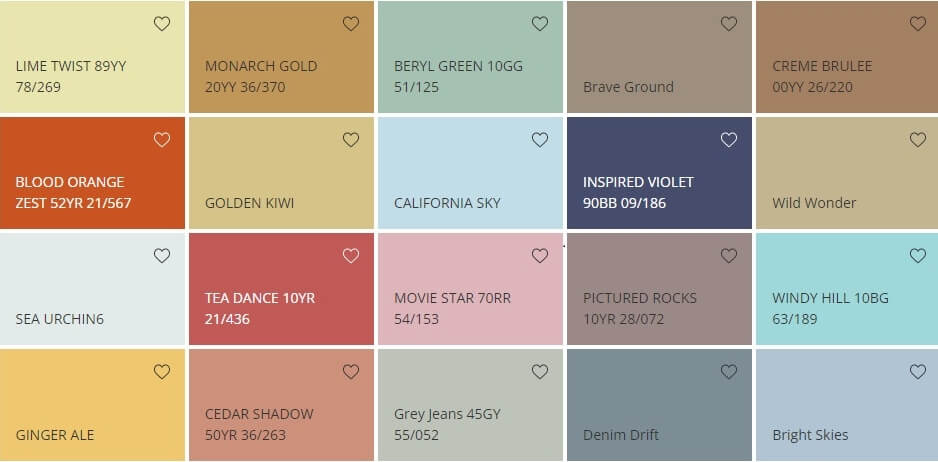 Bảng màu ColourFutures