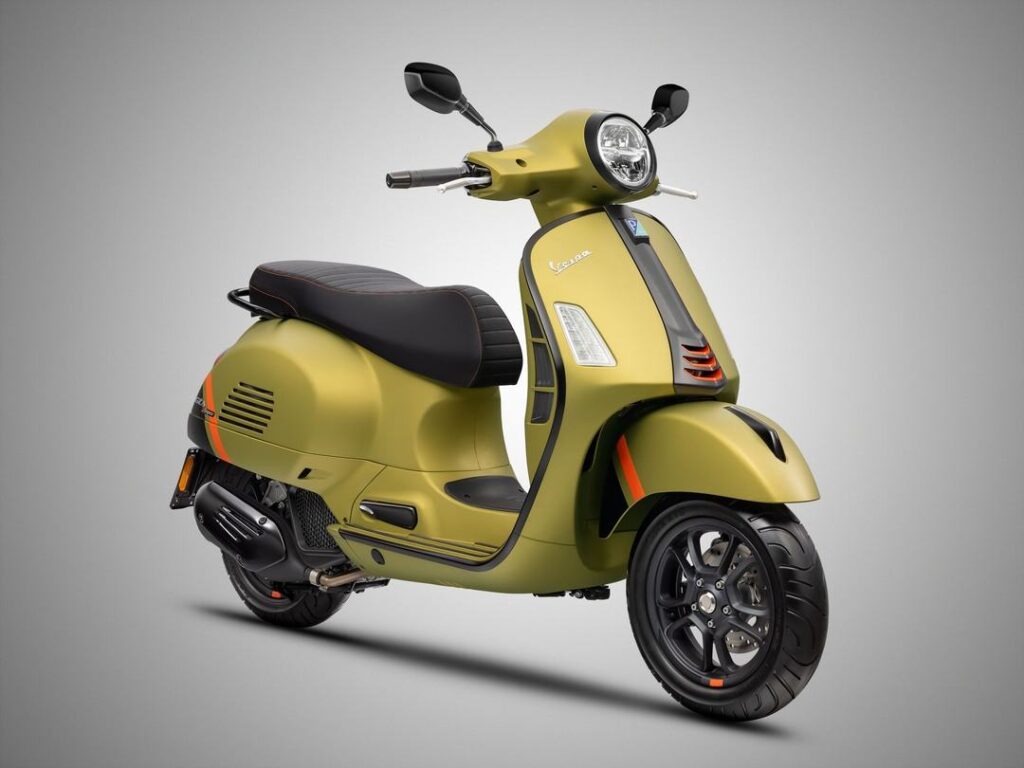 Màu sơn Vespa GTS – Xanh Olive