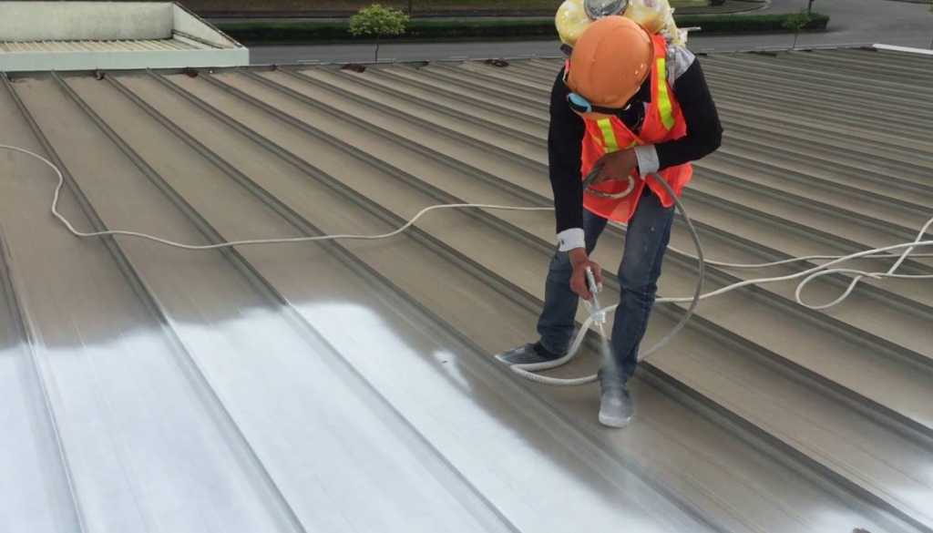 Các bước thi công sơn chống nóng mái tôn