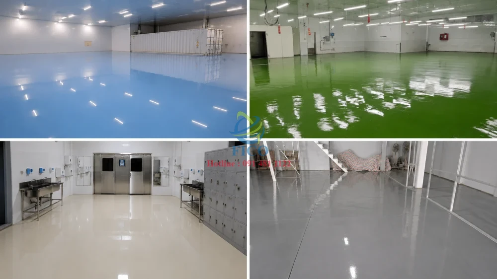 Sơn sàn nhà xưởng màu sáng hay màu tối tốt hơn?