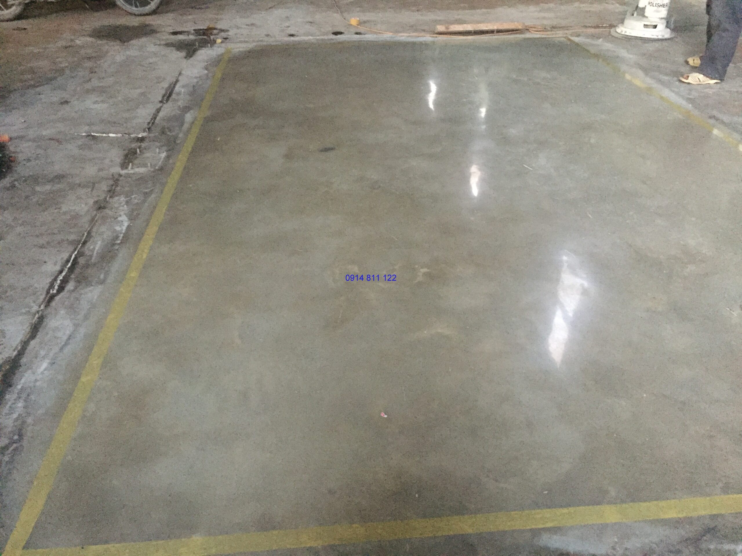 Dịch vụ đánh bóng sàn bê tông tại Sơn Epoxy FICO